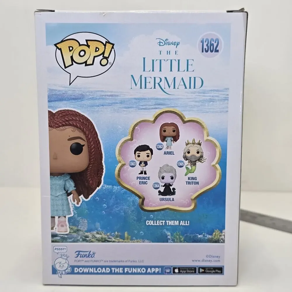 Funko Pop! Disney Little Mermaid Ariel #1362 Diamond Collection Target Exclusive